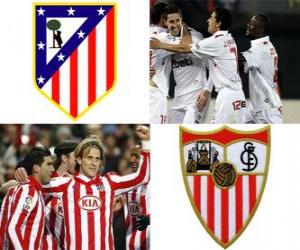 Puzle Konečné Copa del Rey 09-10, Atlético de Madrid - Sevilla FC