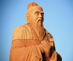 Puzle Konfucius, čínský filozof, zakladatel konfucianismu