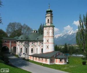 Puzle Kostel San Carlos, Volders, Rakousko