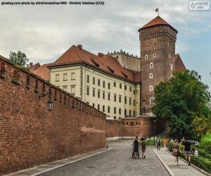 Puzle Královský hrad na Wawelu, Polsko