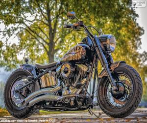 Puzle Krásný Harley-Davidson