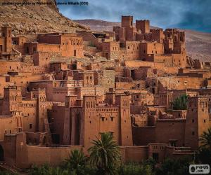 Puzle Ksar Aït Ben Haddou, Maroko