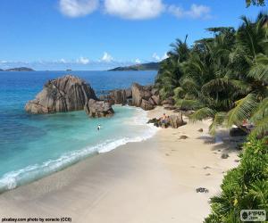 Puzle La Digue, Seychely