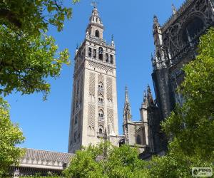 Puzle La Giralda, Sevilla, Španělsko