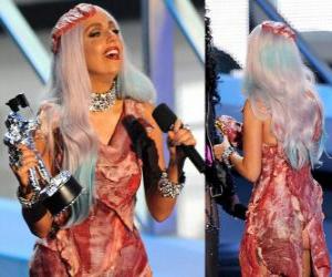 Puzle Lady Gaga na MTV Video Music Awards 2010