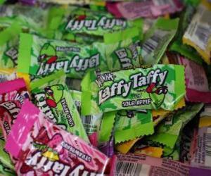 Puzle Laffy Taffy cukroví