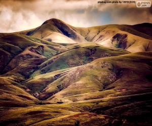 Puzle Landmannalaugar, Island