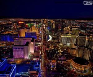 Puzle Las Vegas v noci, Spojené státy americké