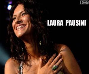 Puzle Laura Pausini, italská zpěvačka