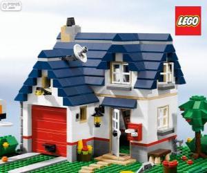 Puzle Lego dům