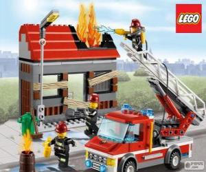 Puzle Lego hasiči