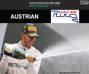 Puzle Lewis Hamilton Grand Prix Rakouska 2016