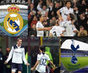Puzle Liga mistrů - Liga mistrů UEFA čtvrtiny-finále 2010-11, Real Madrid CF - Tottenham Hotspur FC