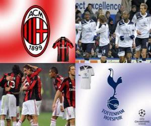 Puzle Liga mistrů UEFA osmé finále 2010-11, AC Milán - Tottenham Hotspur FC