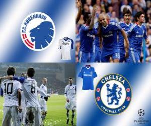 Puzle Liga mistrů UEFA osmé finále 2010-11, FC København - Chelsea FC
