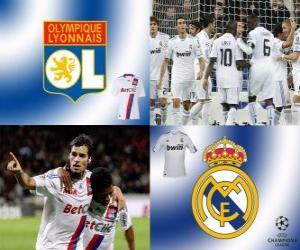 Puzle Liga mistrů UEFA osmé finále 2010-11, Olympique Lyonnais - Real Madrid CF