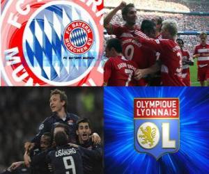 Puzle Liga mistrů UEFA semifinále 2009-10, FC Bayern München - Olympique Lyonnais