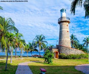 Puzle Lighthouse Castillo Grande, Kolumbie