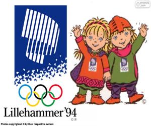 Puzle Lillehammer zimních olympijských hrách 1994
