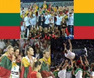 Puzle Litva, 3. místo v roce 2010 FIBA World, Turecko