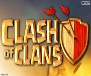 Puzle Logo Clash of Clans