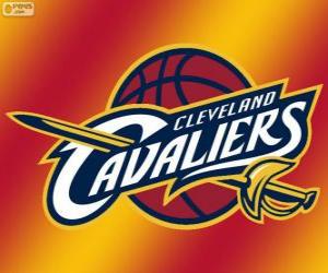 Puzle Logo Cleveland Cavaliers, NBA tým. Centrální Divize, Východní konference