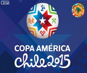 Puzle Logo Copa America Chile 2015