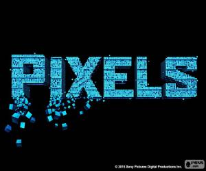 Puzle Logo filmu Pixels