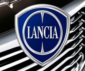 Puzle Logo Lancia, italská značka