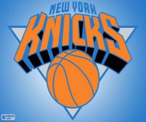 Puzle Logo New York Knicks, týmu NBA. Atlantická Divize, Východní konference