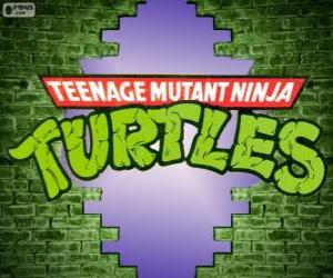 Puzle Logo Ninja Turtles