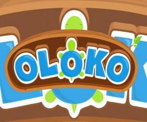 Puzle Logo Oloko strategická hra on-line
