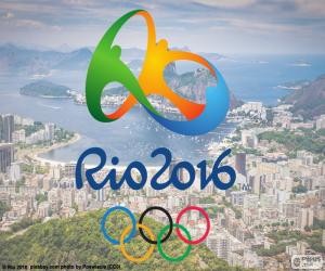 Puzle Logo olympijských her Rio 2016