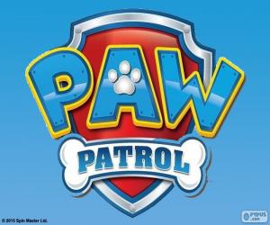 Puzle Logo Paw Patrol