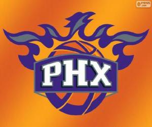 Puzle Logo phoenix Suns, tým NBA. Pacifická Divize, Západní konference