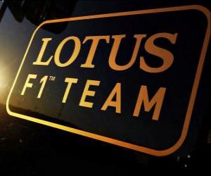 Puzle Logo týmu Lotus F1