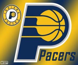 Puzle Logo týmu NBA Indiana Pacers. Centrální Divize, Východní konference
