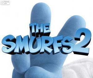 Puzle Logo z filmu Šmoulové, The Smurfs 2