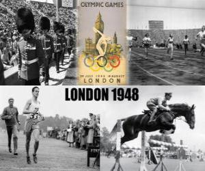 Puzle Londýn 1948 olympijské hry