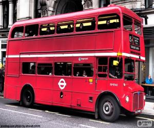 Puzle Londýn autobusové