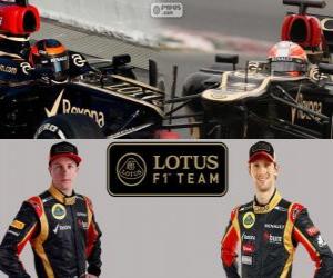 Puzle Lotus F1 Team 2013