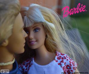 Puzle Láska mezi Barbie a Ken