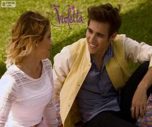 Puzle Lásky Violetta a Leon, Violetta 3