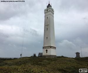 Puzle Maják Blåvand , Dánsko