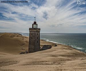 Puzle Maják Rubjerg Knude, Dánsko