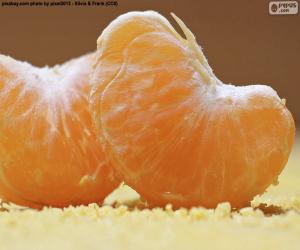Puzle Mandarinka plátky