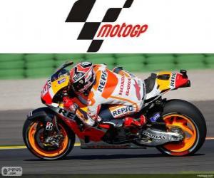 Puzle Marc Márquez, mistr světa MotoGP 2013