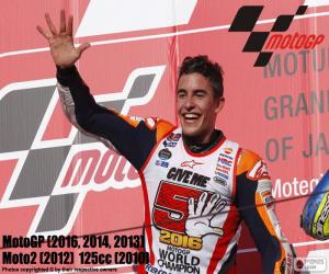 Puzle Marc Márquez, MotoGP 2016