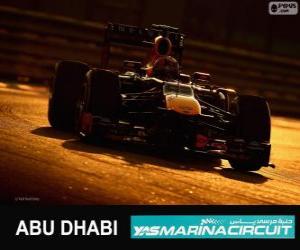 Puzle Mark Webber - Red Bull - 2013 Abu Dhabi Grand Prix, svírající klasifikované
