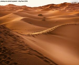 Puzle Marocké pouště